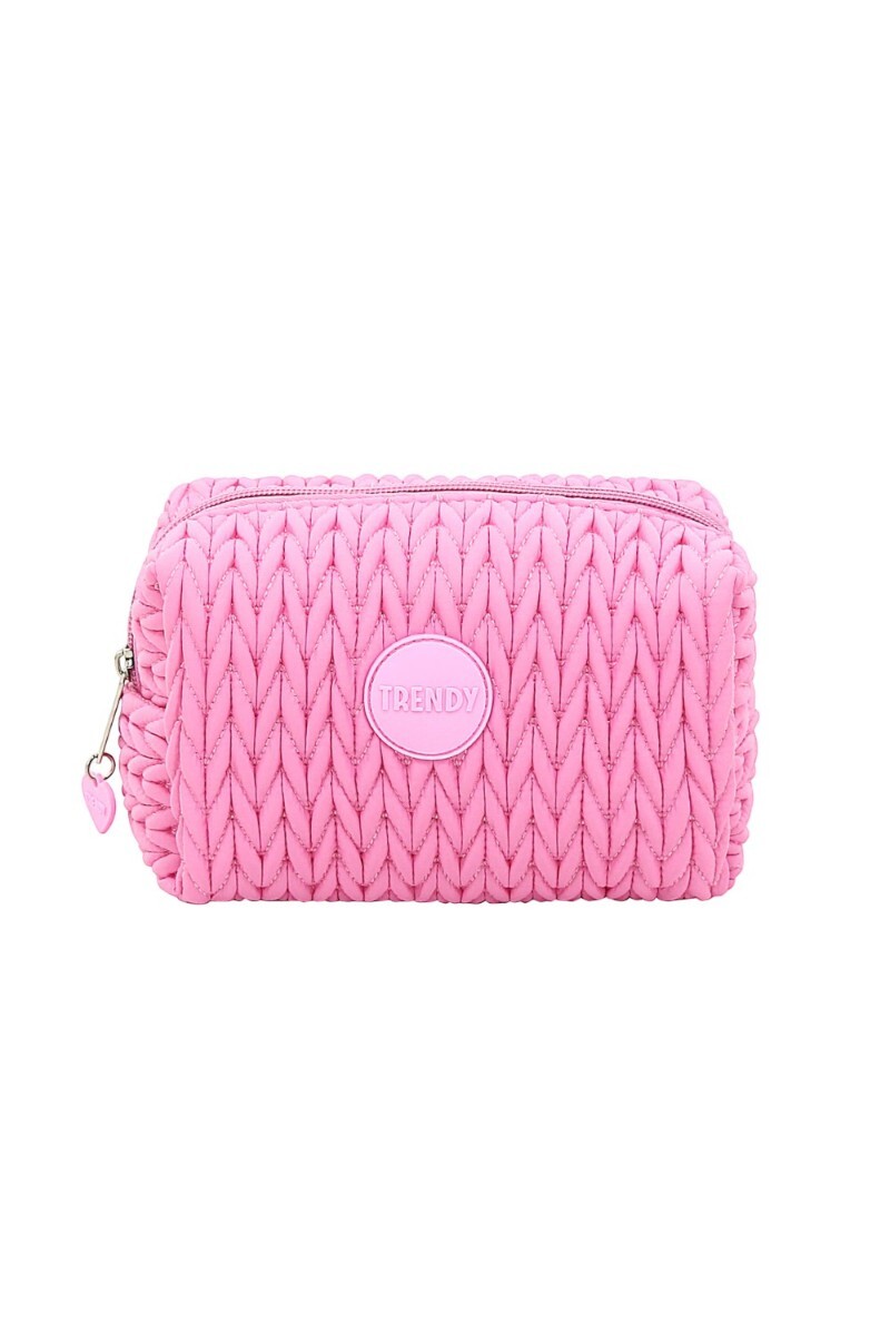 Set Necessaire Trendy Rosado
