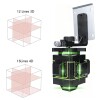 Nivel Láser de Nivelación Rotativa 360 Grados de 16 líneas con Trípode Nivel Láser de Nivelación Rotativa 360 Grados de 16 líneas con Trípode