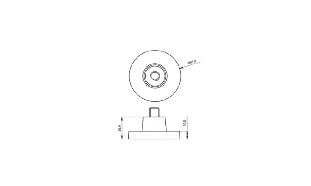 Soporte de pared 25mm K3 Soporte De Pared 25mm K3