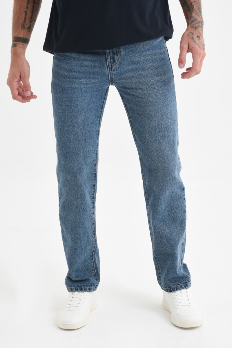 Pantalón de jean clásico Azul Claro