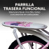 Bicicleta infantil Shengdi Rodado 14 Canasto Parrilla Hadas Rosa 2