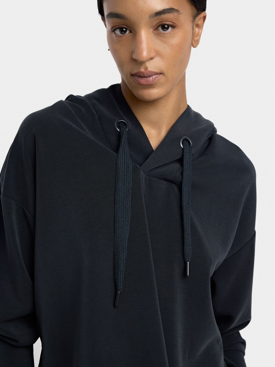 Sudadera Con Capucha Toque Suave gris