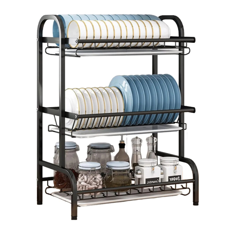 Escurridor de platos organizador 3 pisos Escurridor de platos organizador 3 pisos