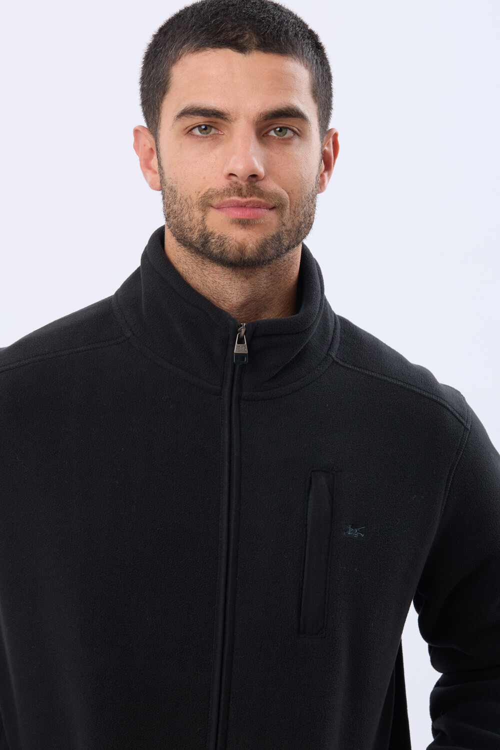 CAMPERA POLAR DE ABRIGO Negro