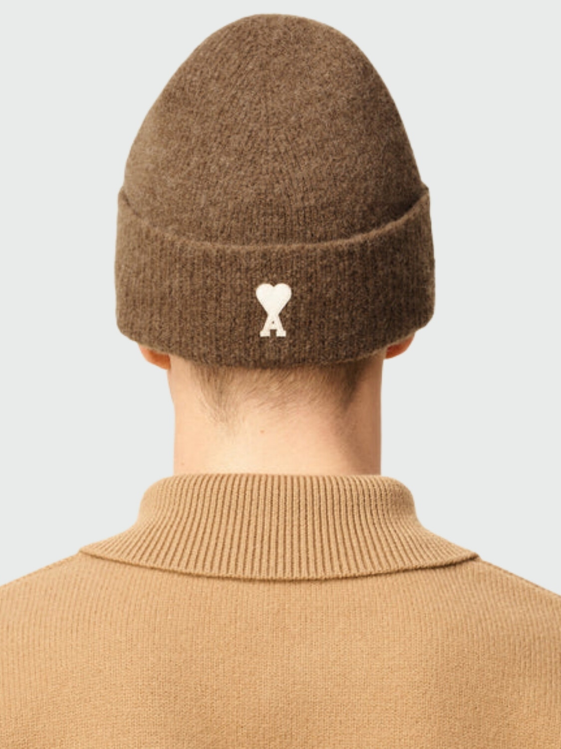 AMI PARIS - Gorro Cuore Alpaca Naranja