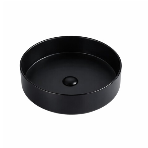 Bacha de apoyo redonda 35 cm Negro Mate Dmc Bacha De Apoyo Redonda 35 Cm Negro Mate Dmc