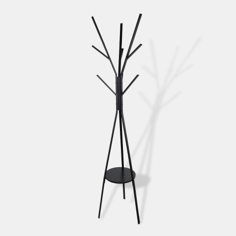 PERCHERO NEGRO 44.8X40X180CM Unica