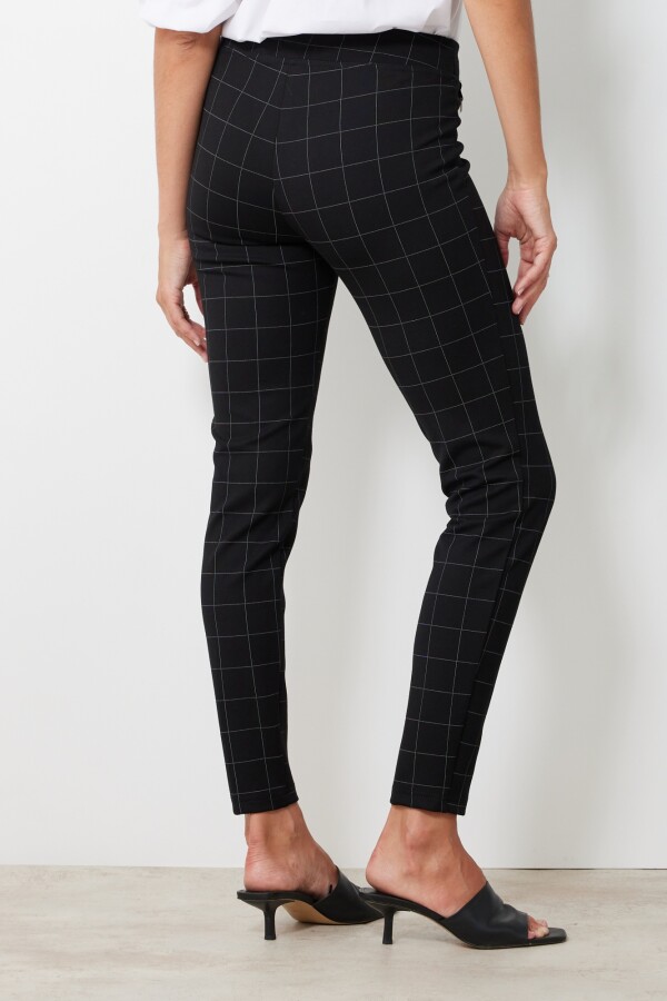 Pantalon Cuadros NEGRO/BLANCO