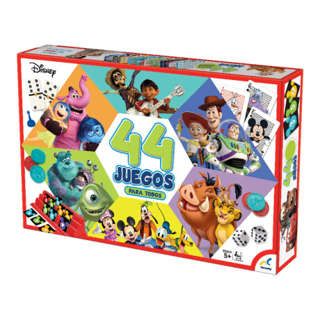 Juego De Mesa 44 Juegos En 1 Pixar Universo Binario 001