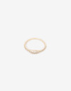 Anillos Chicos Strass Anillo Con Cubic Zirconia - Dorado