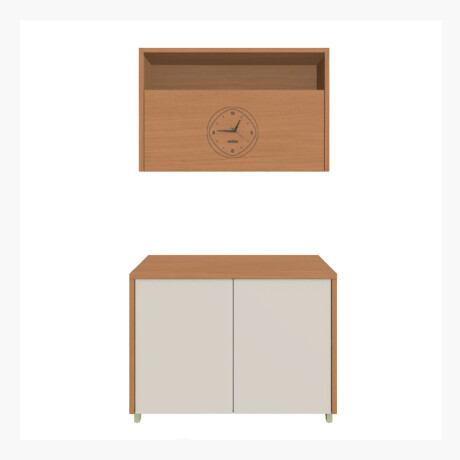 JUEGO MODULAR PARA COCINA INCLUYE AEREO Y BAJO MESADA GAMAS DE BEIGE