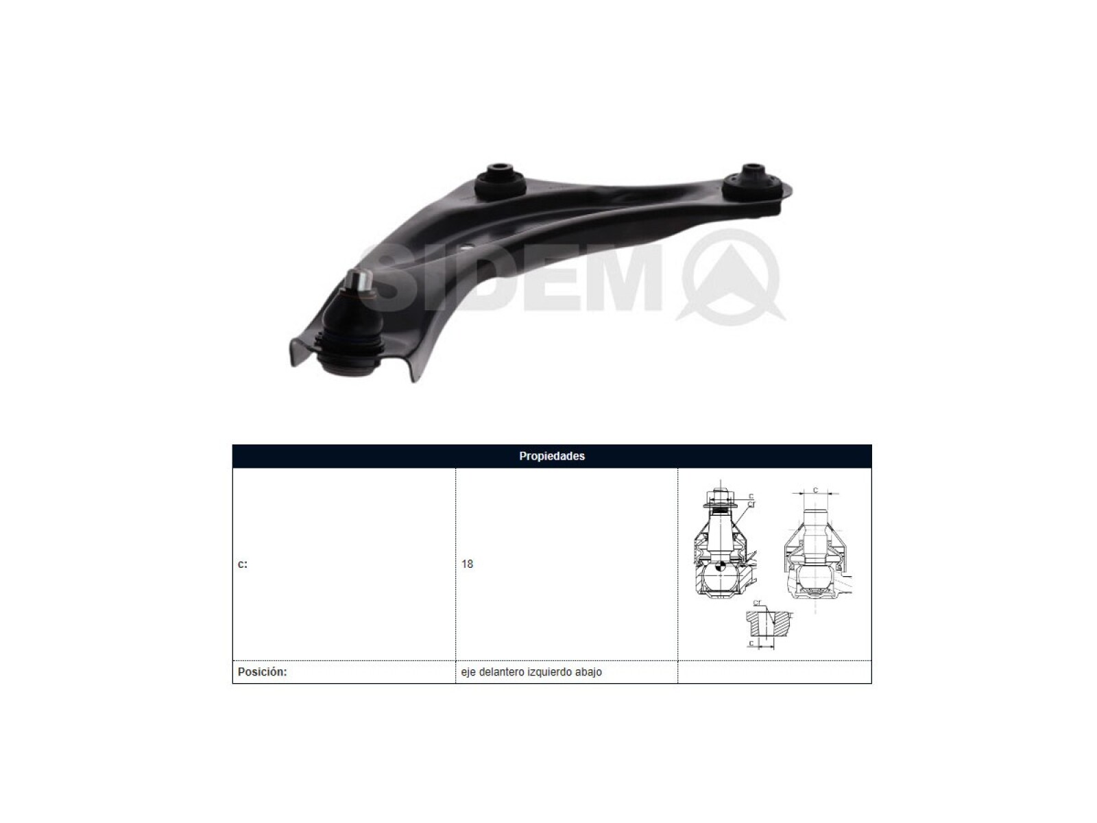 Parilla De Suspension Delantera Nissan Juke 12-25 Izq 