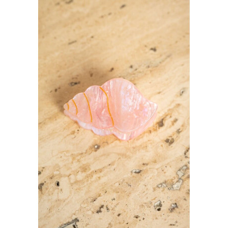 Broche Caracola Rosa