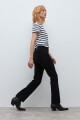 Pantalón recto Amy negro