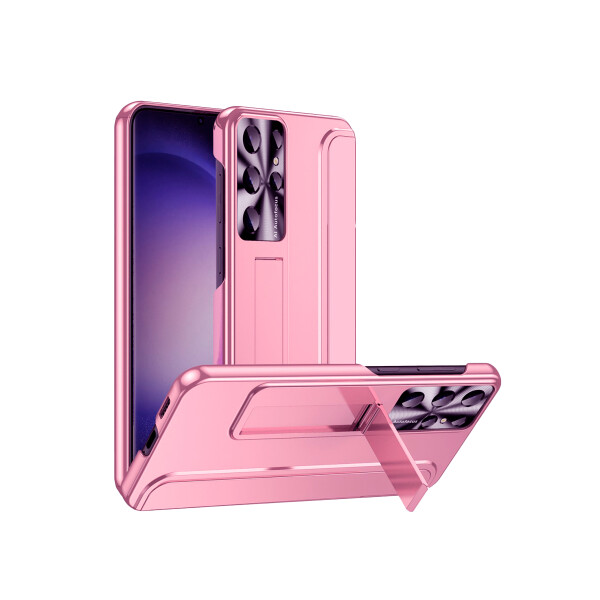 Protector Samsung Galaxy S23 Ultra con soporte color rosa Protector Samsung Galaxy S23 Ultra Con Soporte Color Rosa