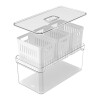Organizador Heladera Grande l 3 Cestos Organizador Heladera Grande l 3 Cestos