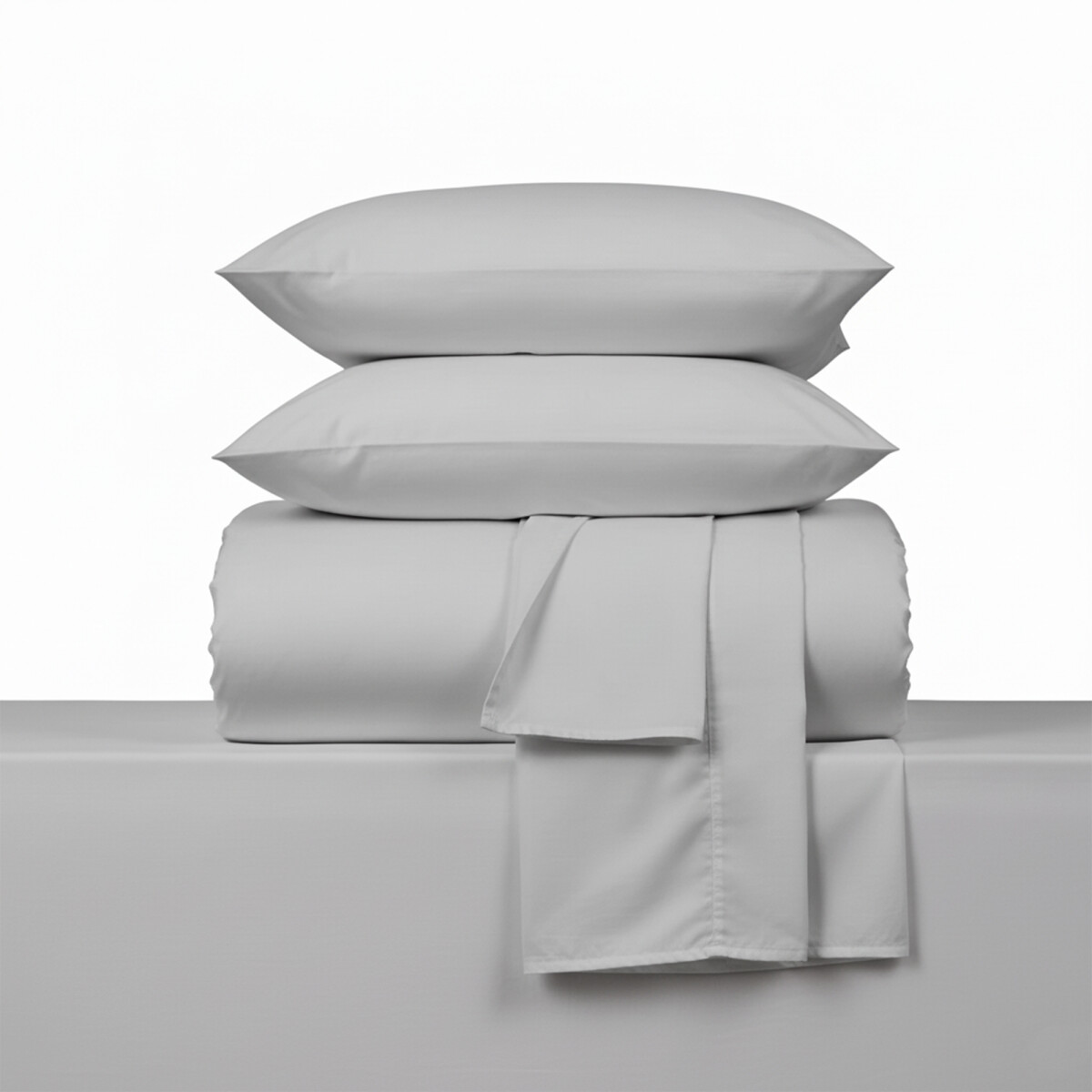 Juegos de Sabanas Queen 200 Hilos - Pilar - Gris 