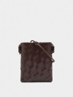 Bolsa Para Móvil Trenzada marron