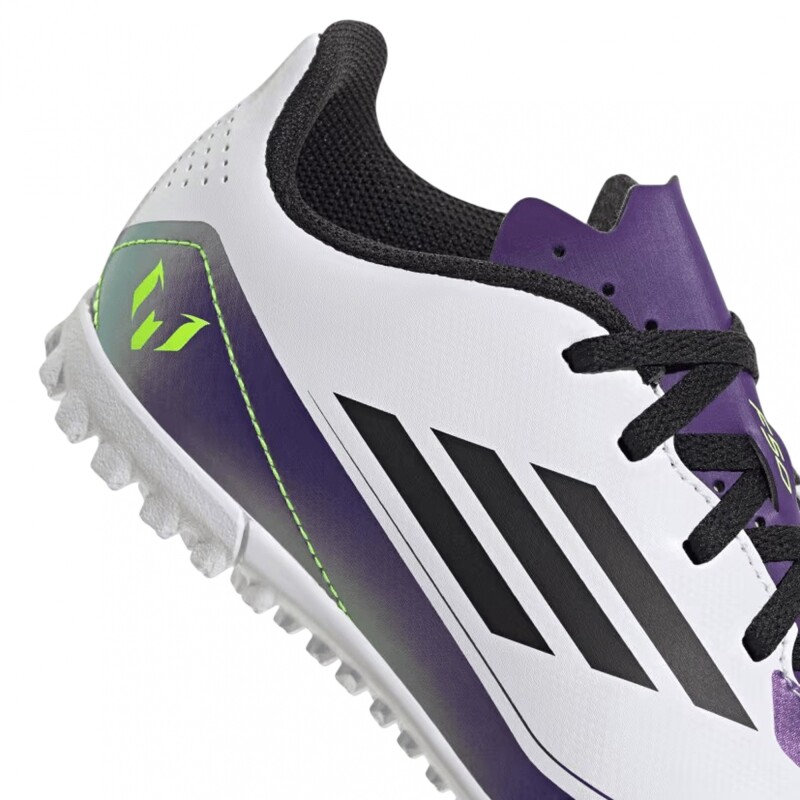 adidasl Messi F50 Club Kids WHITE/COREB/UNITYPURPLE