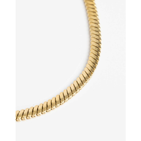 Collares Cortos Metal Dorado