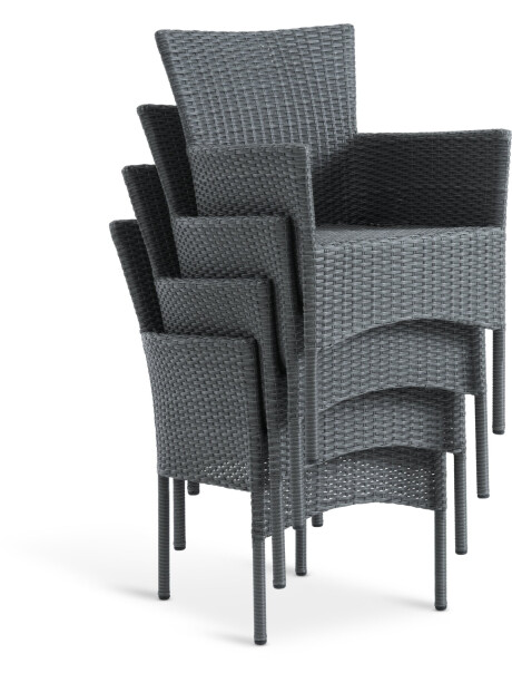 Silla apilable AIDT gris Silla apilable AIDT gris