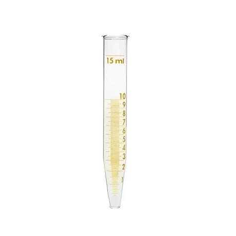 Tubo centrifuga granulado - vidrio 15 mL