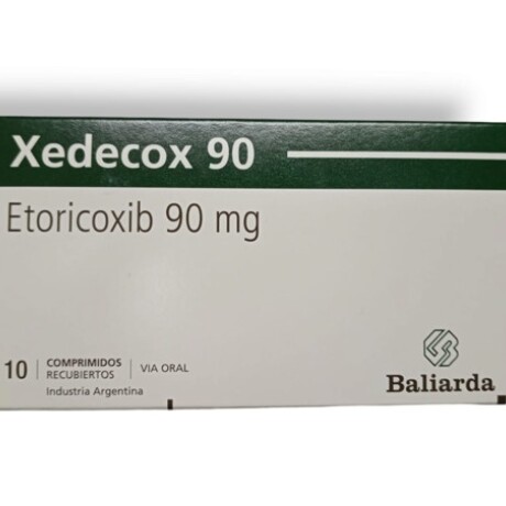 Xedecox 90mg 10 Comprimidos Xedecox 90mg 10 Comprimidos