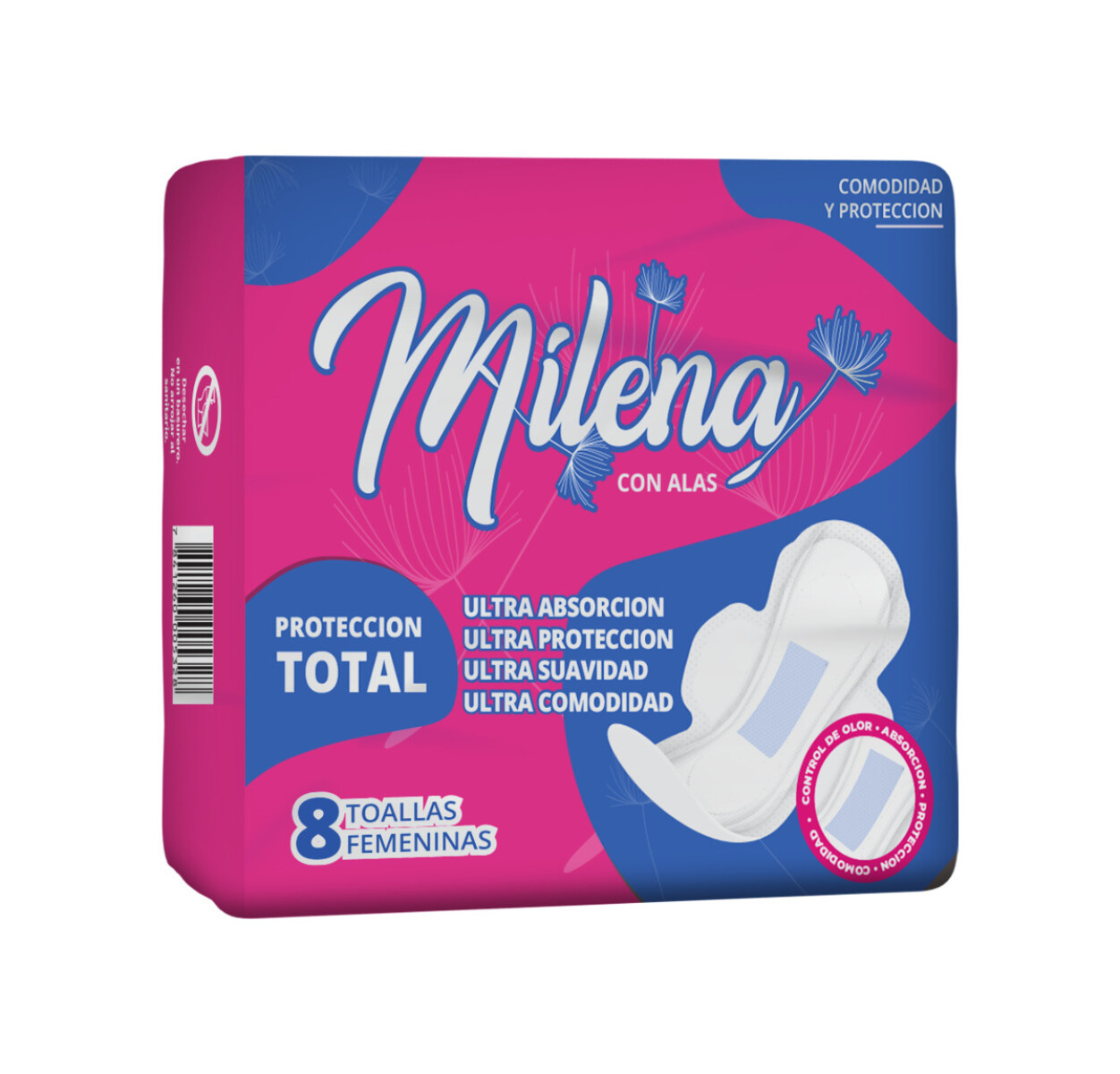 MILENA TOA HIG PROTECCION TOTAL C 8 UN 
