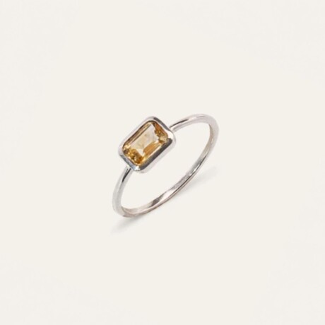 Anillo Frida Citrino - Plata 925 Anillo Frida Citrino - Plata 925