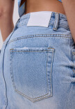 Pollera Kaia Denim Claro