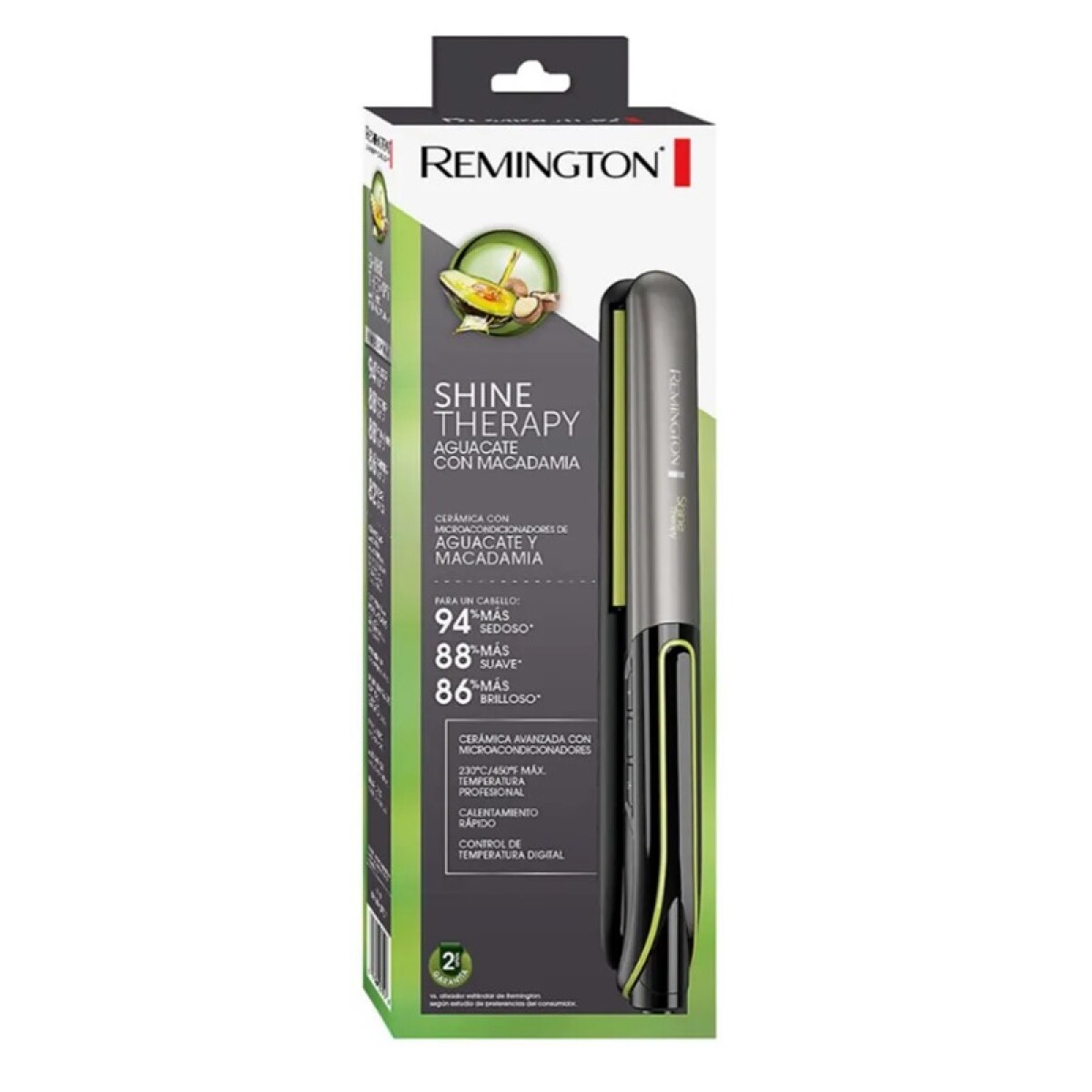 Plancha Alisadora Remington S12A Shine Therapy 