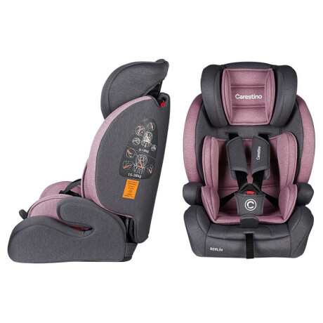 Butaca y Booster para auto Carestino Berlin de 9 a 36kg Púrpura