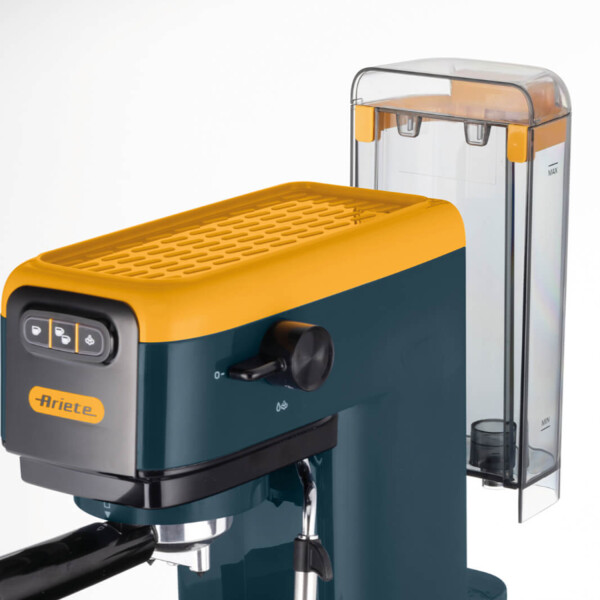 Cafetera Expresso Ariete 1399 Molido Y Capsulas AMARILLA