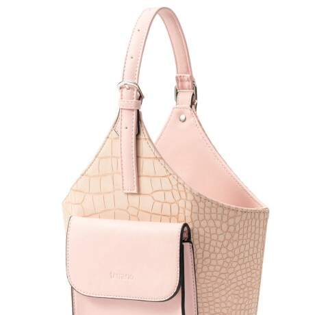 Matera Bolsito Terrano Croco con Bolsillo ROSA