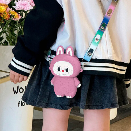 Labubu Muñeca Morral Goma Infantil C/ Correa Labubu Muñeca Morral Goma Infantil C/ Correa