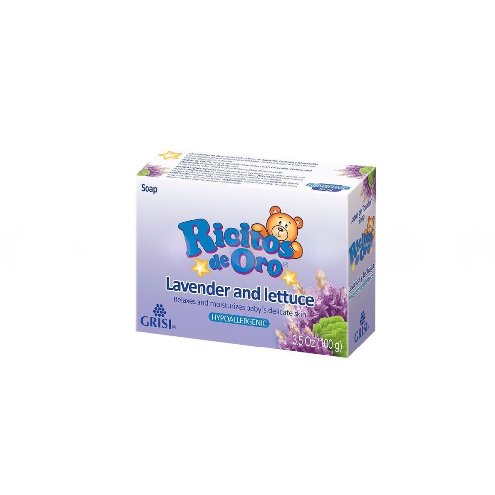 RICITOS JABON LAVANDA Y LECHUGA CJ X 100 única