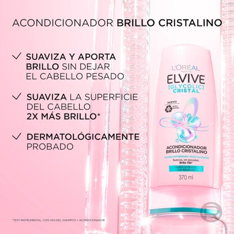 Acondicionador Elvive Glycolic Crystal 370ml Acondicionador Elvive Glycolic Crystal 370ml