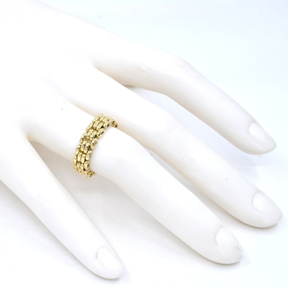 Anillo panther 4 hilos en oro 18k amarillo Anillo panther 4 hilos en oro 18k amarillo