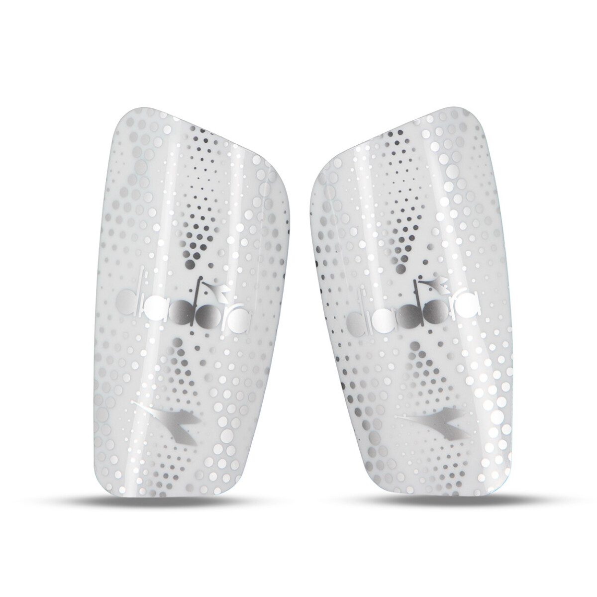 Diadora Canillera Shingguard Trento II - White/Silver - Blanco-Plateado 