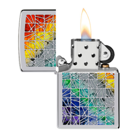 Encendedor Zippo Plata C/diseño 0