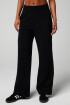 Year Round Terry Wide Leg Sweatpant Black