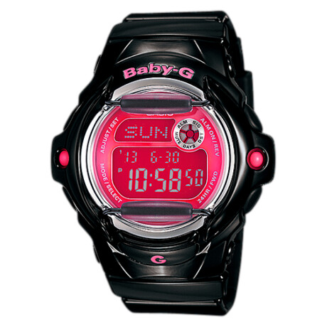 Reloj Baby-G Bg169R-1Bdr En Resina Negro 0