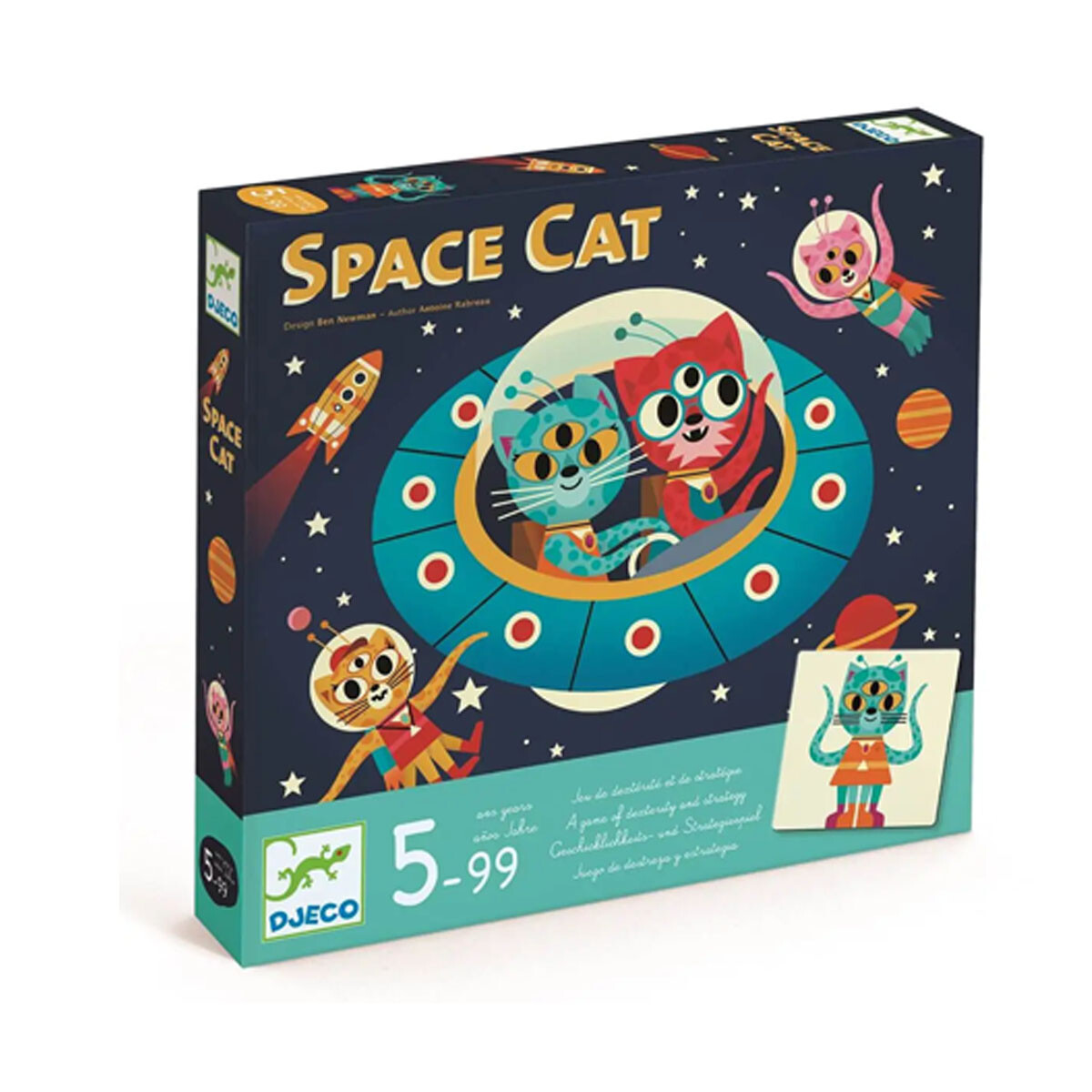 Space Cat juego de mesa Djeco 