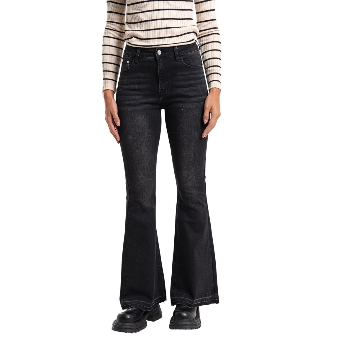 JEAN OXFORD S-XL - NEGRO 