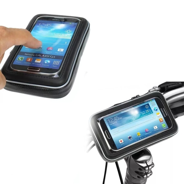 Soporte De Bicicletas O Motos Para Smartphone Ledstar Bc020 SOPORTE DE CELULAR PARA BICILETA BC020