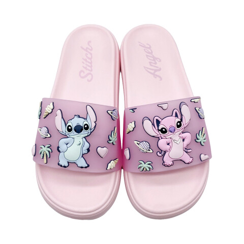 Chinelas 3D Infantil de Goma Stitch Talle 32-37 U