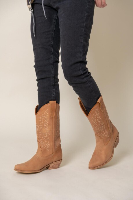 BOTAS TEXANAS TOSTADO