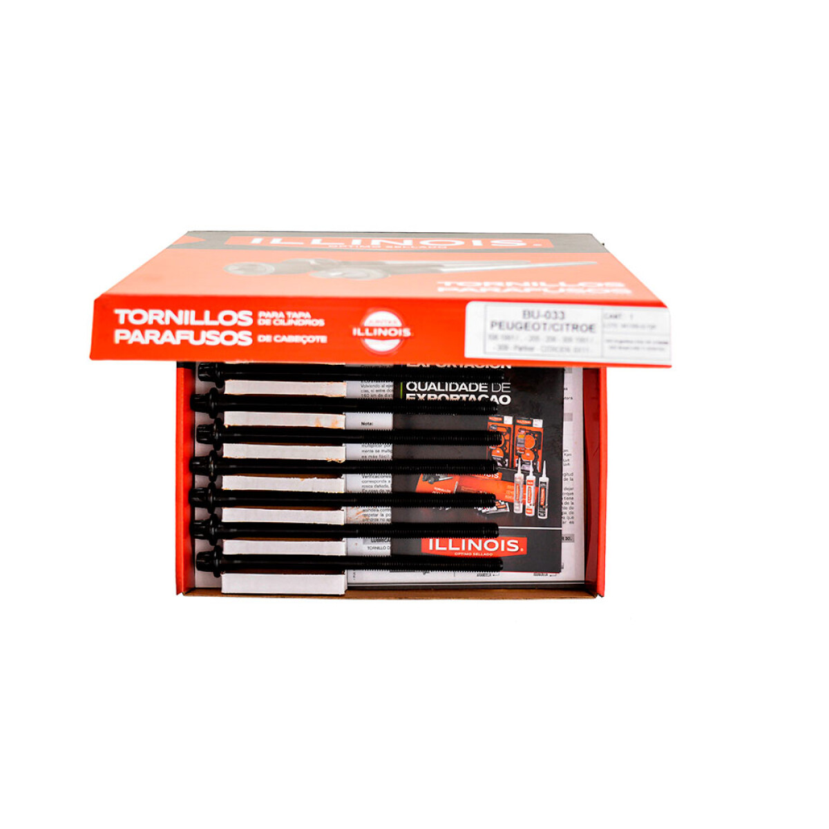 TORNILLO CITROEN - PEUGEOT JGO. TAPA CILINDROS AX MOTOR 1.1 1.4 ILLINOIS 