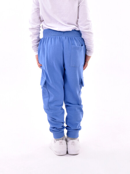 PANTALON CARGO ROY AZUL