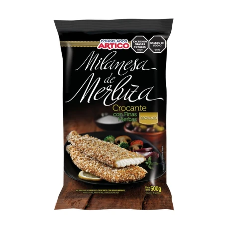 Milanesa de Merluza Finas Hierbas sin Espinas áRtico 500G 001